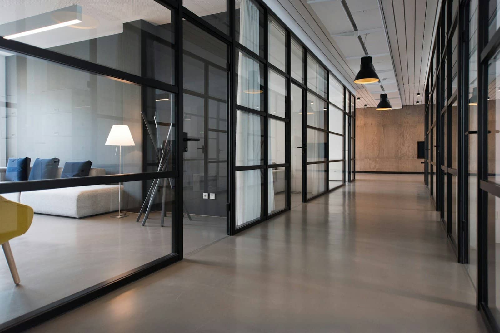 Web design studio workspace